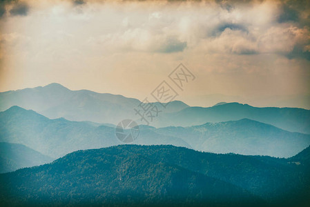 山层Choc山脉是斯洛伐克中北部的一系列山脉图片