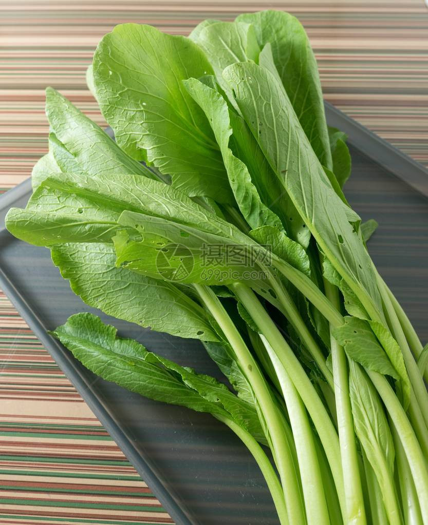 蔬菜新鲜奥干果菜包PokChoiBokChoy或PakChoi图片