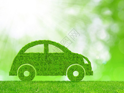 绿色生态汽车图片