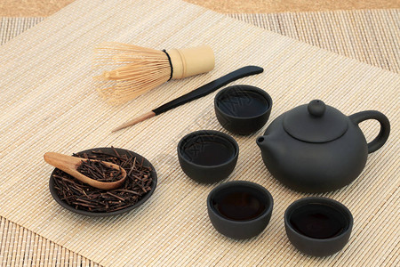 日本土希卡烤青茶图片