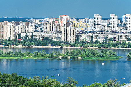 乌克兰首都基辅Dniepe图片