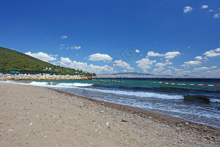 公主岛海滩上的海滨土耳其伊斯坦布图片