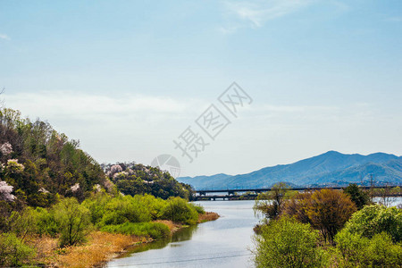 韩国河山自然景观图片