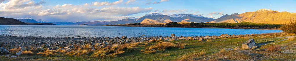 Panorama观景中新西兰美图片