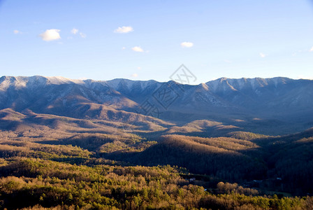 美国东部阿巴拉契亚山脉的景象图片