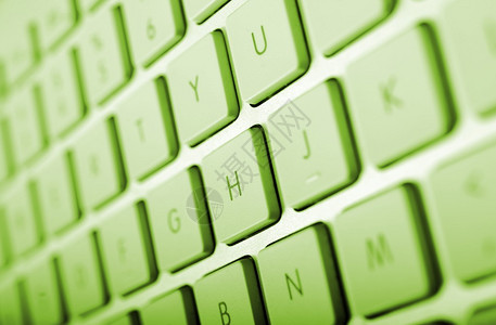 绿色颜分级中的计算机键图片