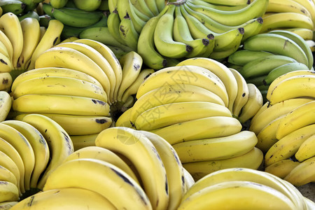 香蕉产品的特写图片