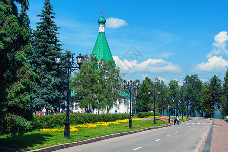 俄罗斯下诺夫哥罗德的Archangelsky大教堂图片