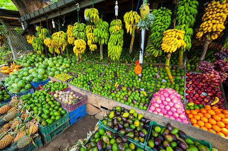 SriLanka户外市场的图片