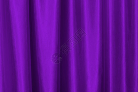 带褶皱的紫罗兰丝绸背景图片