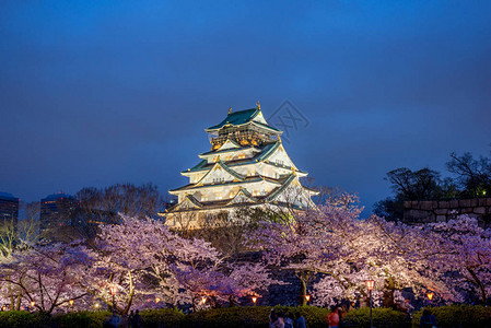 大阪大阪城堡的日本图片