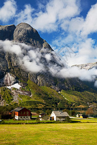 挪威风景over高清图片