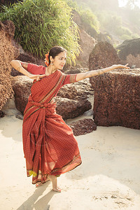 印度古典舞蹈Bharatanatyam图片