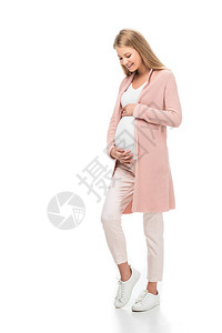 整个孕妇长满怀孕的孕妇与腹部图片