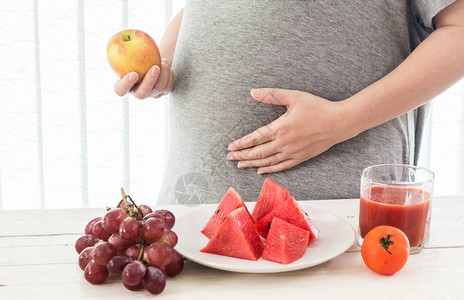 孕妇和婴儿健康食品图片