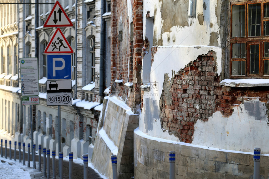 老莫斯科的街道图片