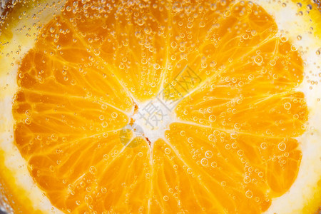 橙色水果特写照片柑橘类水果背景宏观背景水下新图片