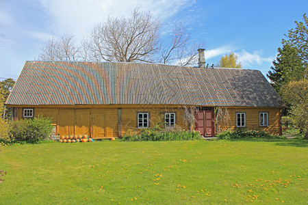 爱沙尼亚Vilsandi岛的农场Kusti图片