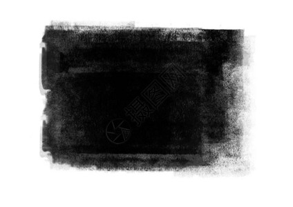黑色图形色块图形画笔触效果图片