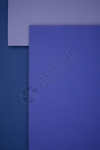 美丽的蓝色和紫色几何纸背景图片