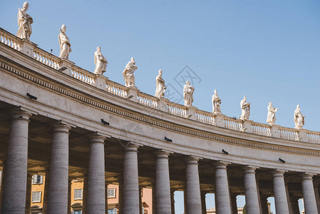意大利梵蒂冈圣彼得斯广场图片