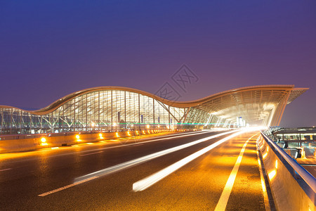 上海浦东国际机场候机坪图片