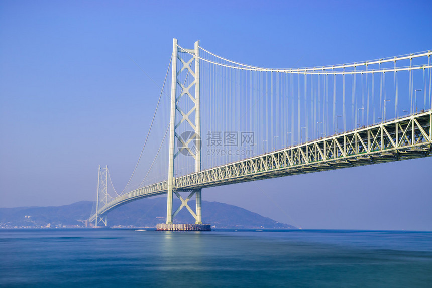 日本神户世界上最长的悬浮图片