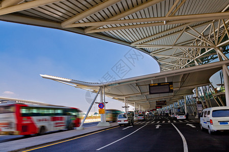 深圳机场入口图片