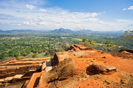 斯里兰卡Sigiriya岩石考图片