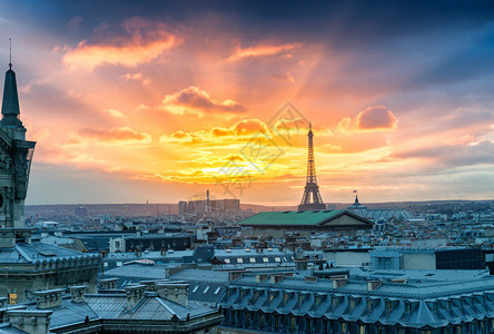 巴黎建筑和天际线法国图片