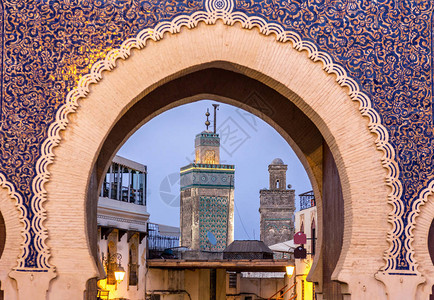 摩洛哥非斯市的景色图片
