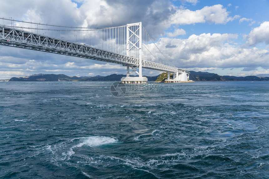 日本的Onaruto桥和Whir图片