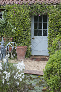 英式小屋花园庭院图片