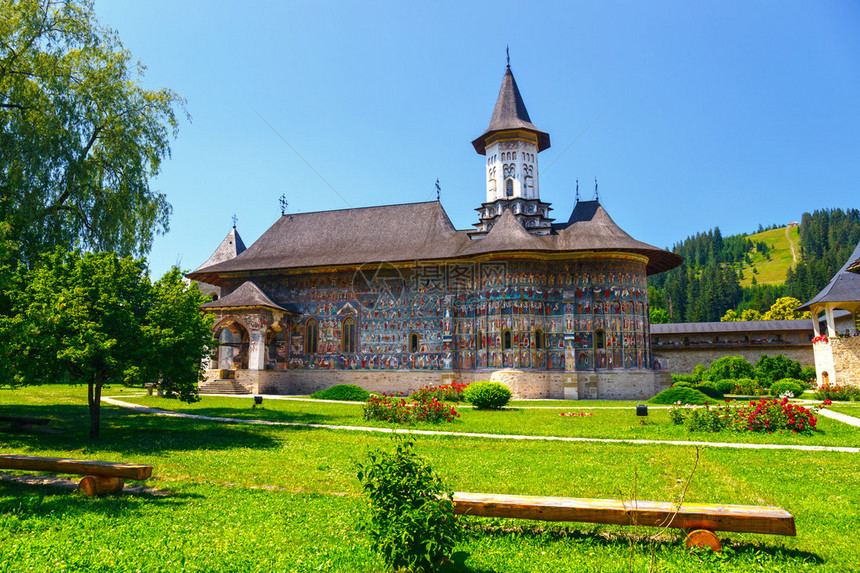 苏切维塔修道院是罗马尼亚东正教修道院图片