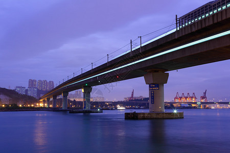 香港海上大桥图片