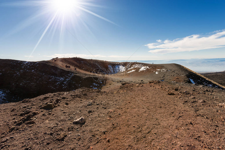 火山口图片