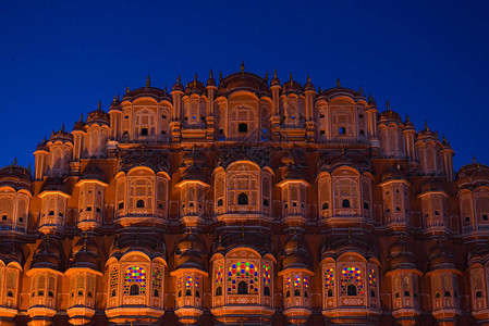 Mahal是印度首都拉贾斯坦邦首府Jaipur最有象征意义的标志图片