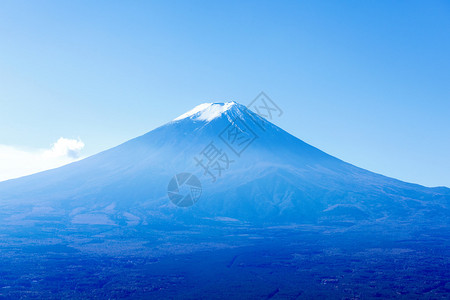 日本第一高峰富士山背景图片