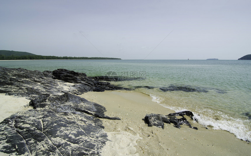 泰国Songkhla省Samila海滩图片