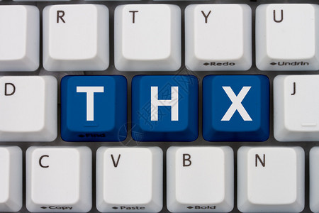 THX字的计算机图片