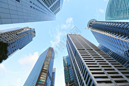 新加坡的高层建筑图片