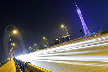 广州公路夜景图片