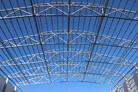 钢结构框架建筑机库图片