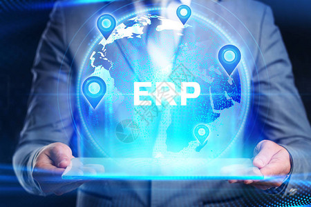 商业技术互联网和络概念企业资源规划ERP图片