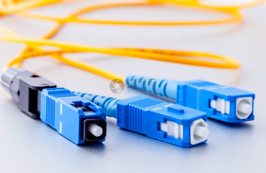 用于快速互联网连接互联网服务提供商设备的光纤连接器符号照片宽带图片