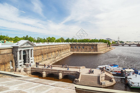 圣彼得堡的彼得保罗要塞图片