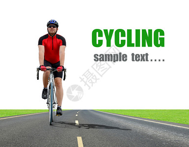 骑在公路自行车图片