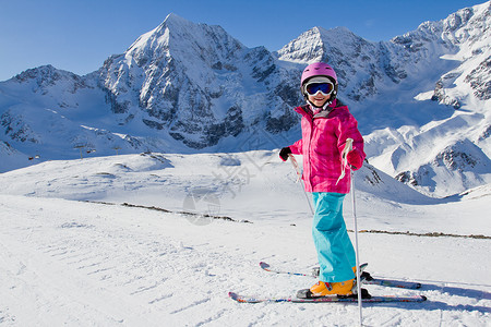 滑雪滑雪胜地冬季运动滑图片