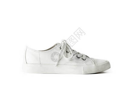 白色蕾丝单运动鞋运动鞋图片