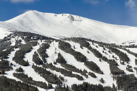 布雷肯里奇冬季滑雪场图片
